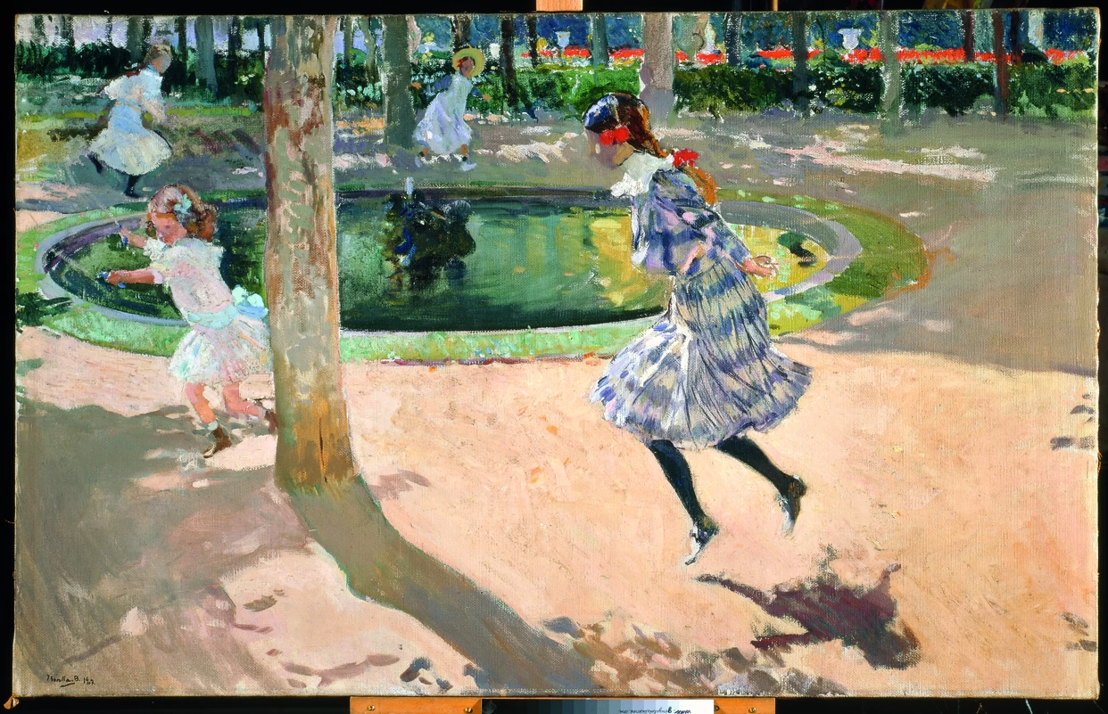 Saltando a la comba - Museo Sorolla, Madrid